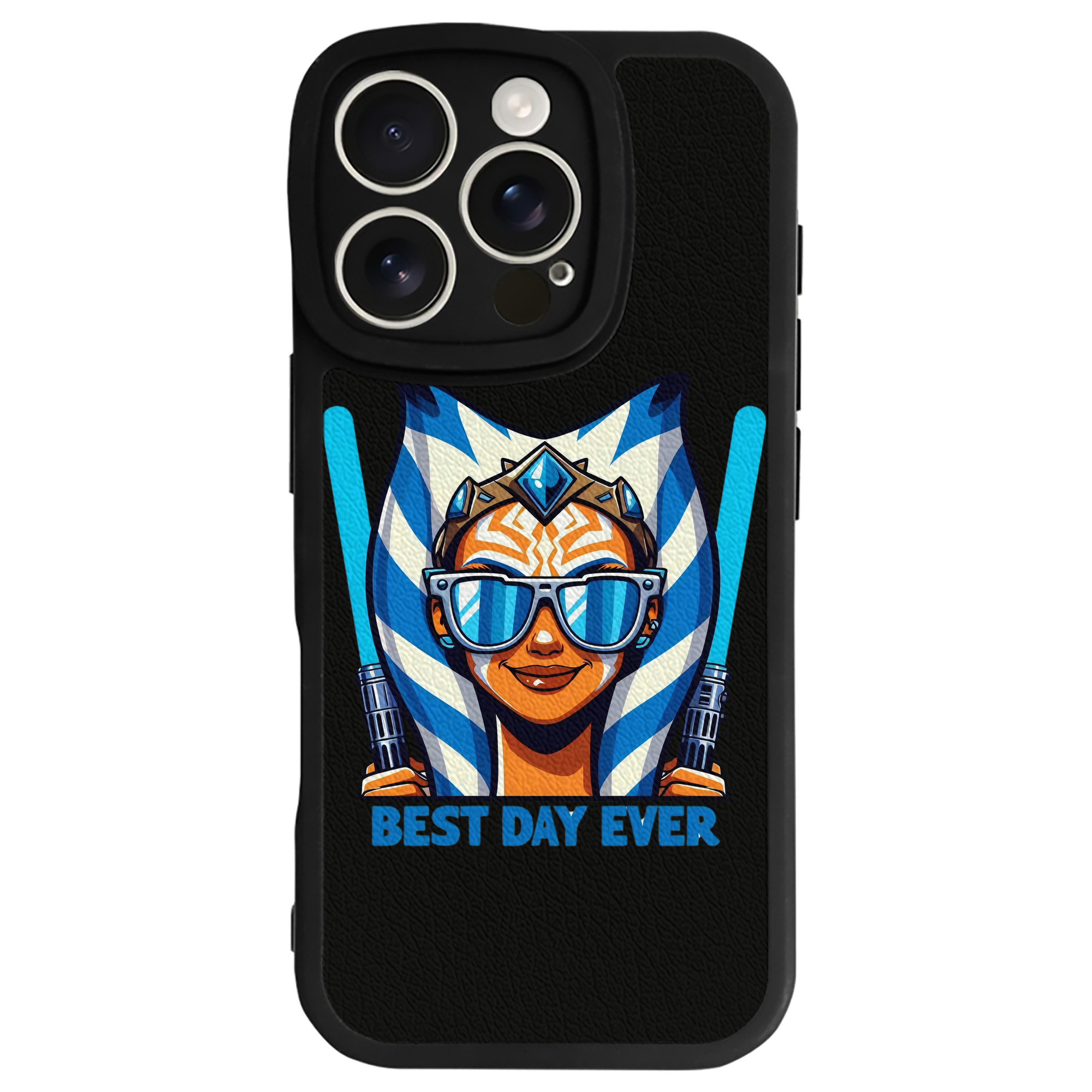 （画像用） スター・ウォーズ Star Wars 【iPhone 16シリーズ対応】シリコンスマホケース（レザー調） 材質：シリコン